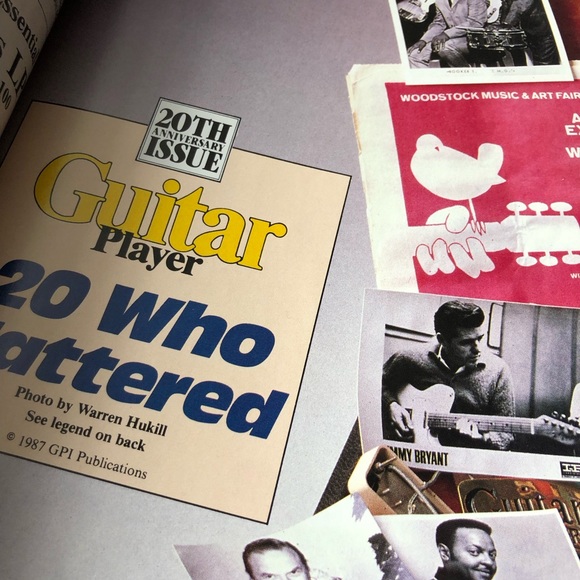 Guitar Player Magazine 20th & 30th Anniversay Issues 1987 & 97 Collectors Issues - Picture 10 of 16